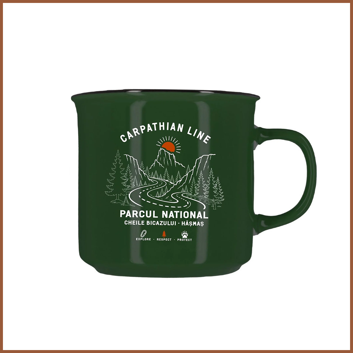 Cană ceramică Carpathian Line PNCBH