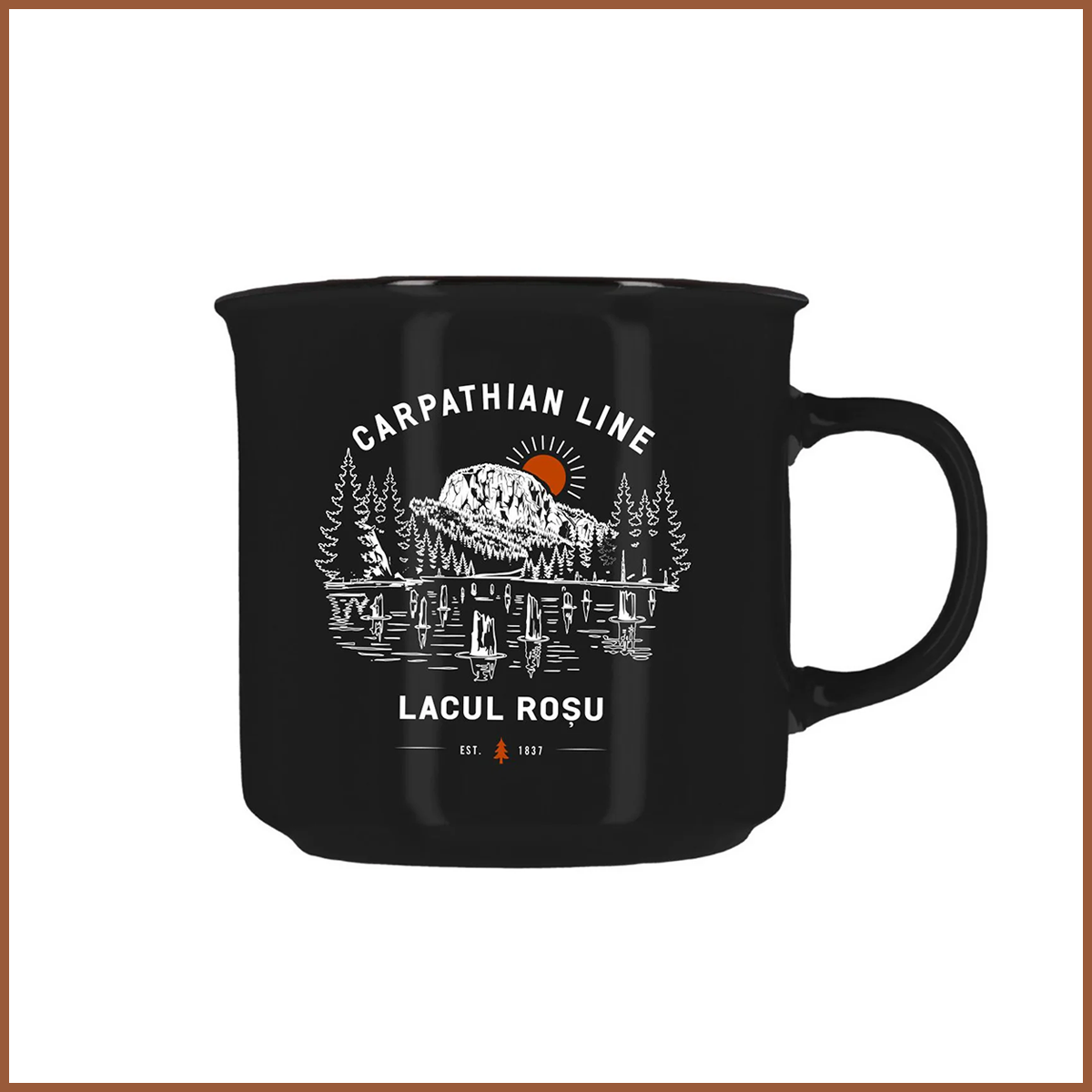 Cană ceramică Carpathian Line LR