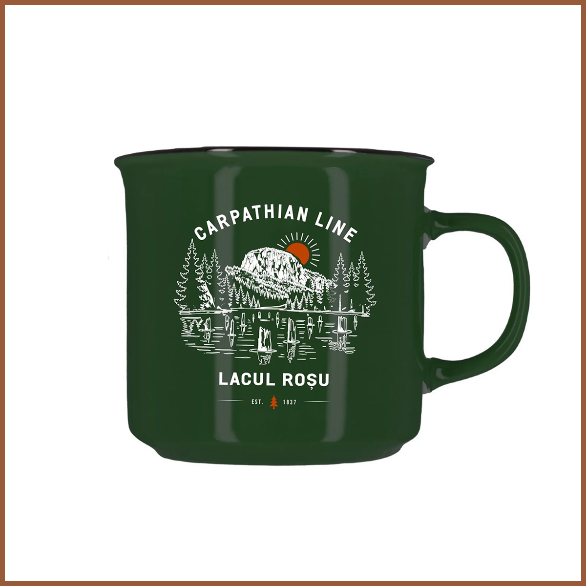 Cană ceramică Carpathian Line LR