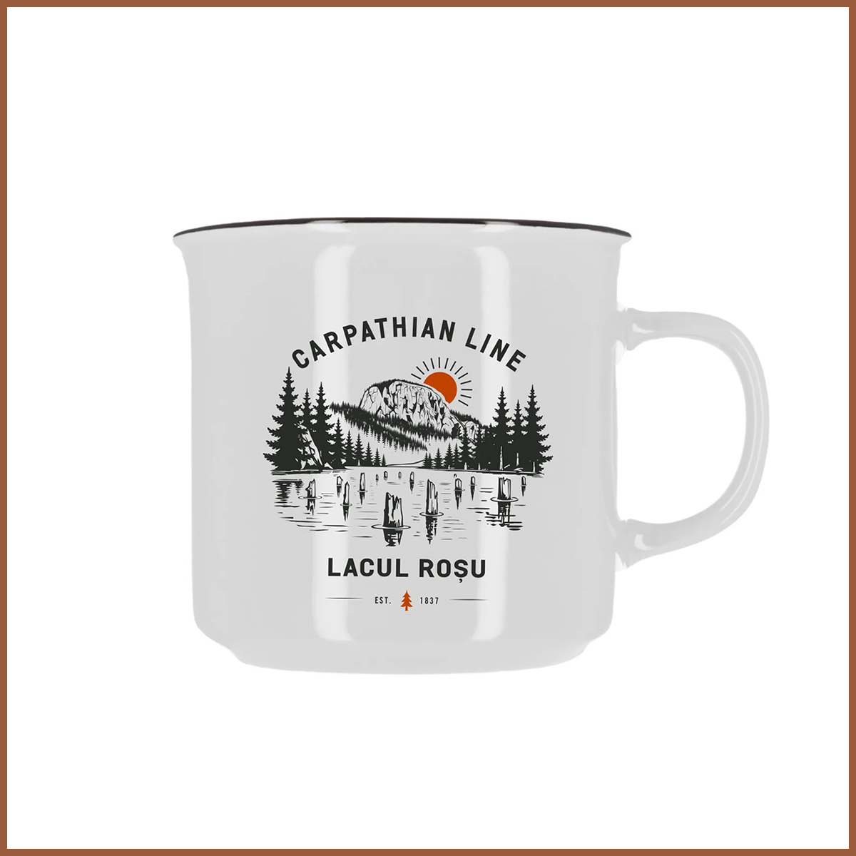 Cană ceramică Carpathian Line LR