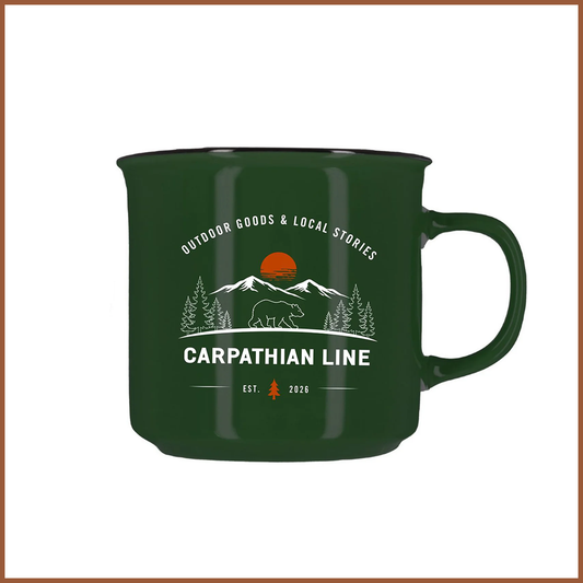 Cană ceramică Carpathian Line